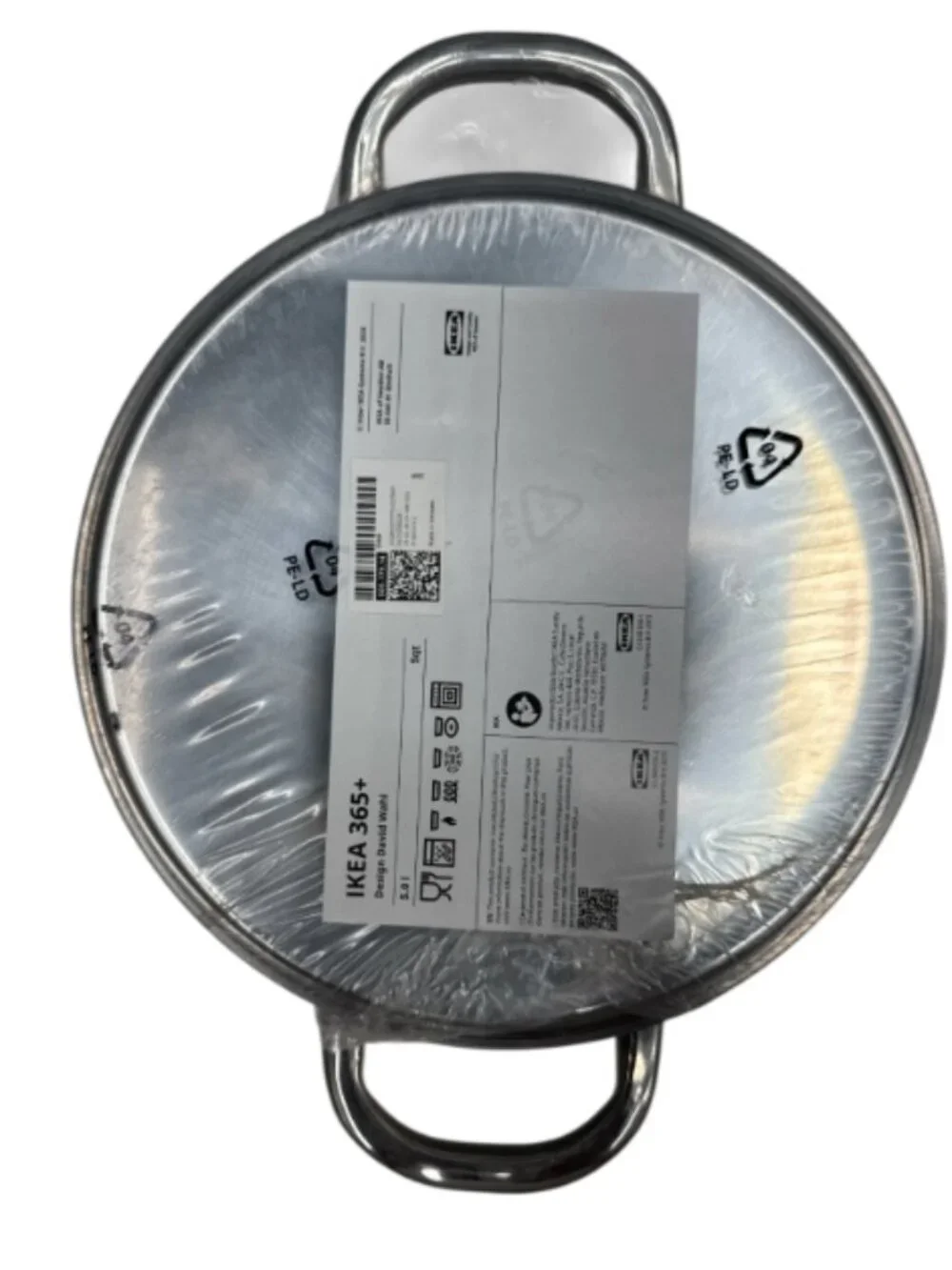 Pot 505.779.14 with lid, stainless steel, 5 qt